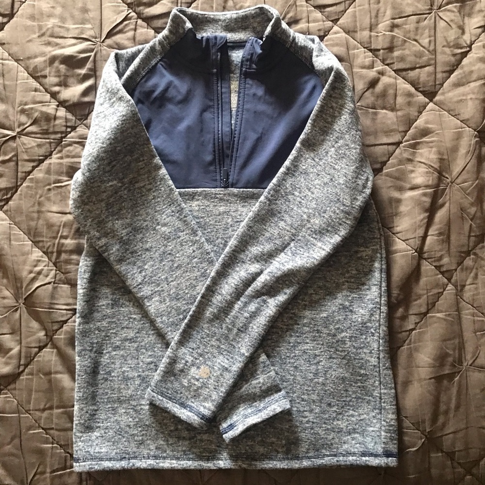 All in motion boys blue with white warm sweater